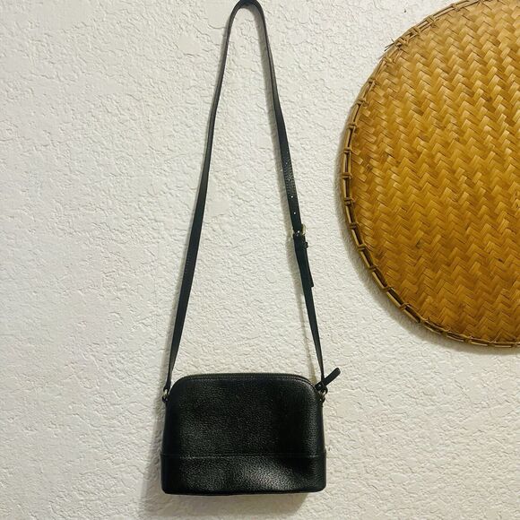 Black Kate Spade Adjustable Crossbody Leather Purse - Picture 10 of 10